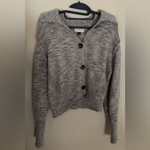 Universal Thread Heathered Gray Cardigan